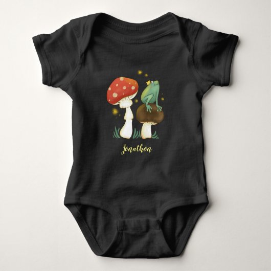 Firefly Frog Prince Personalized Romper (Voorkant)