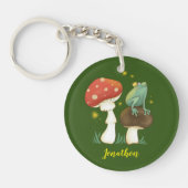 Firefly Frog Prince Personalized Sleutelhanger (Voorkant)