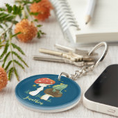 Firefly Frog Prince Personalized Sleutelhanger (Voorkant Rechts)