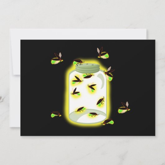 Firefly Frolic Party Kaart (Achterkant)