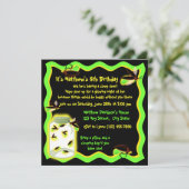 Firefly Frolic Verjaardag Kaart (Staand voorkant)