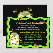 Firefly Frolic Verjaardag Kaart (Voorkant / Achterkant)