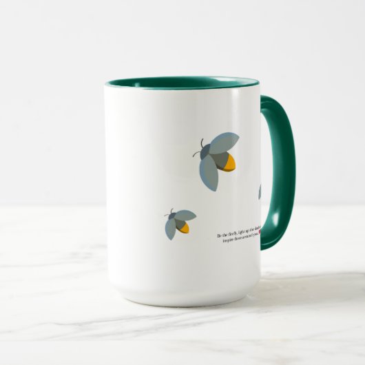 Firefly Green Mok (Voorkant rechts)