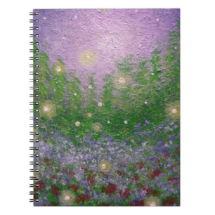 Firefly Landscape Art-laptop Publicatieblad Notitieboek