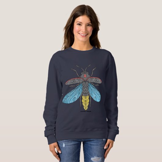 Firefly (levendig) - Dames sweatshirt (Voorkant volledig)