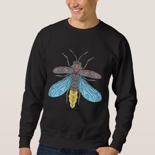 Firefly (levendig) - Heren sweatshirt (Voorkant)
