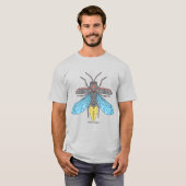 Firefly (levendig) - Licht T-shirt voor heren (Voorkant volledig)