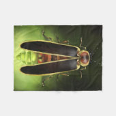 Firefly Lightning bug - Indiana state bug Fleece Deken (Voorkant (Horizontaal))