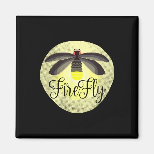 Firefly Lightning Bug Zomercadeau Magneet (Voorkant)