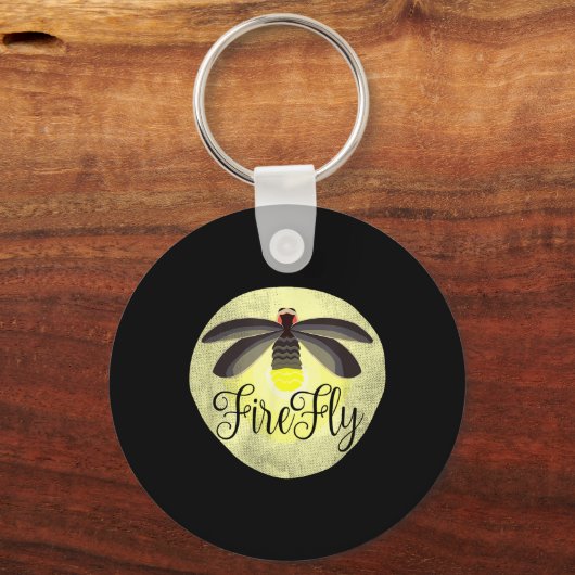 Firefly Lightning Bug Zomercadeau Sleutelhanger (Voorkant)