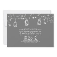 Firefly Lights Mason Jars rustieke bruiloft