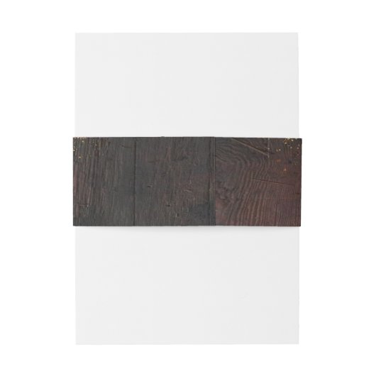 Firefly Lights Mason Jars Rustieke bruiloft Uitnodigingen Wikkel (Achterkant Voorbeeld)