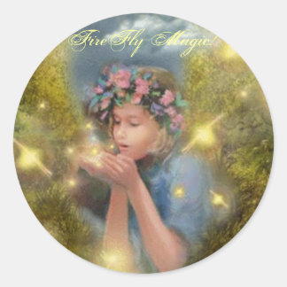 Firefly Magic! Ronde Sticker