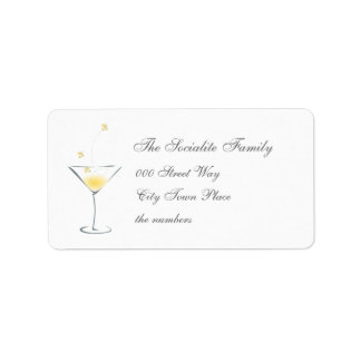 Firefly Martini Etiket