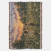 Firefly Meadow Farmhouse Worpdeken Deken (Voorkant Verticaal)