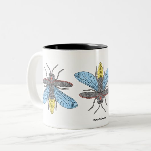 Firefly - Mok met twee tonen (Voorkant links)