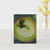 Firefly Note-Kaart Kaart (Gele Bloem)