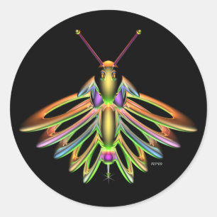 Firefly Ronde Sticker