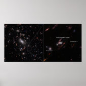 Firefly Sparkle Galaxy Cluster MACS J1423 Poster (Voorkant)