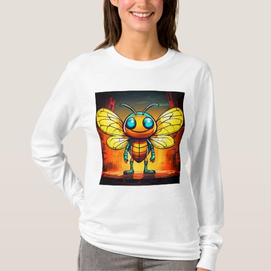 Firefly Vector illustratie T-shirt (Voorkant)