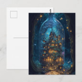 Firefly Village | Fantasy Digital Art Briefkaart (Voorkant / Achterkant)