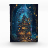 Firefly Village | Fantasy Digital Art Fotoblokken (Voorkant)