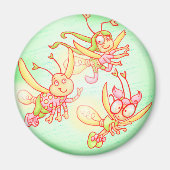 Firefly vrienden groene magneet (Voorkant)