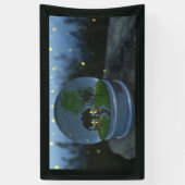 Firefly Wereldbol Banner (Verticaal)