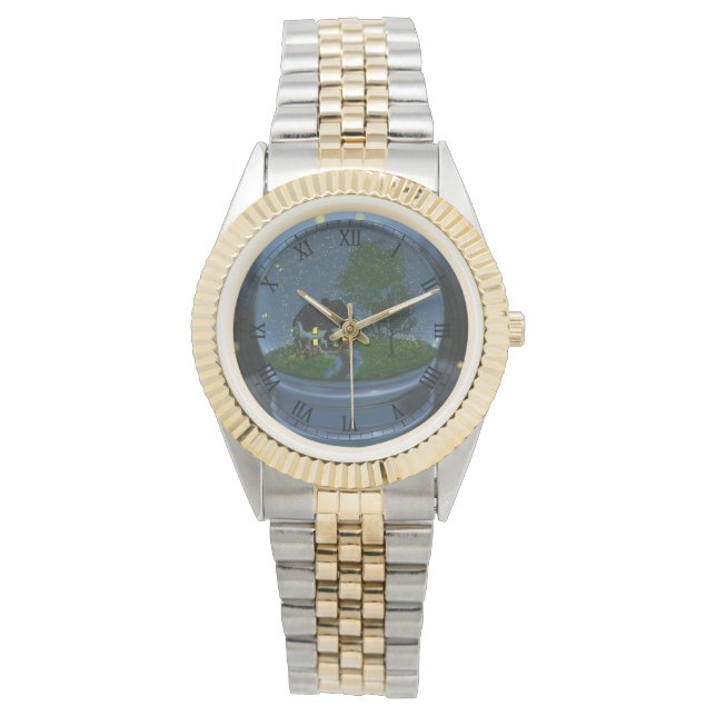 Firefly Wereldbol horloge (Voorkant)