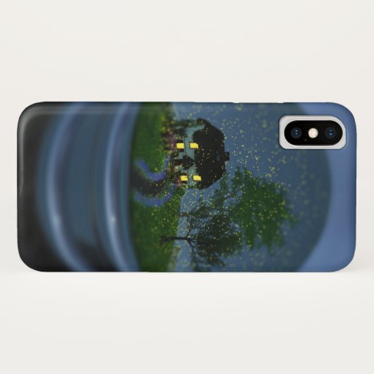 Firefly Wereldbol iPhone Case (Achterkant (horizontaal))