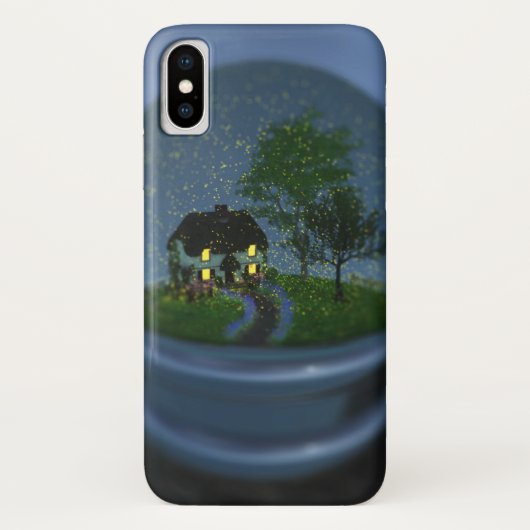 Firefly Wereldbol iPhone Case (Achterkant)
