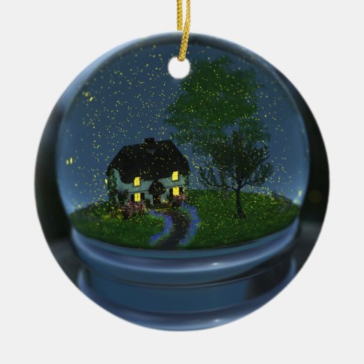 Firefly Wereldbol Ornament (Voorkant)