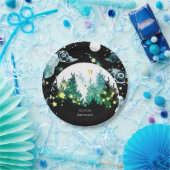 Firefly Whimsy Woodland Verjaardag Papieren Bordje (Feest)