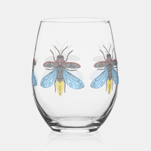 Firefly - Wijn Glas (Achterkant)