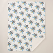 Firefly (wit) - Sherpa Blanket Sherpa Deken (Voorkant)