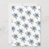 Firefly (wit) - Wenskaart Feestdagenkaart (Voorkant)