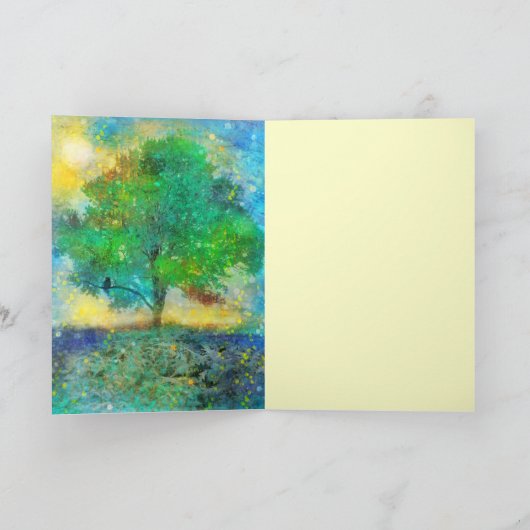 Firefly zomeravonden, Wenskaarten Kaart (Binnen)