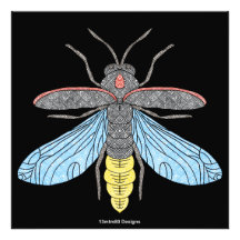 Firefly (zwart) - Fotoprint