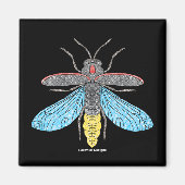 Firefly (zwart) - Magneet (Voorkant)