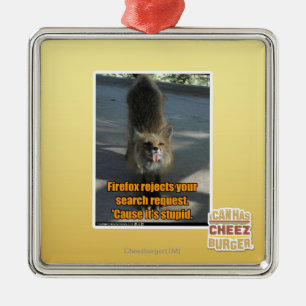 Firefox verwerpt metalen ornament