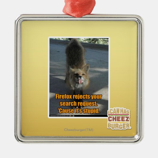 Firefox verwerpt metalen ornament (Voorkant)