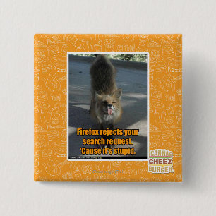 Firefox verwerpt vierkante button 5,1 cm