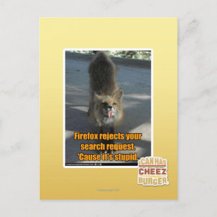 Firefox weigert briefkaart