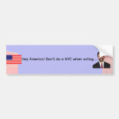 FIREFOXNEWS ONLINE™ Mamdani MEME Bumper Sticker (Voorkant)