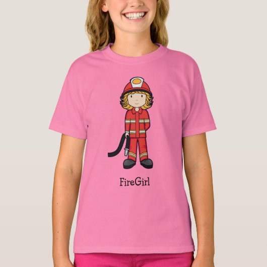 FireGirl T-shirt (Voorkant)