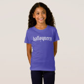 Firehai Halloween Halloqueen Print T-shirt (Voorkant volledig)