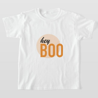 firehai halloween hey boo personaliseren t-shirt