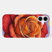 Fireheart Rose Phone Case iPhone Hoesje (Achterkant horizontaal)