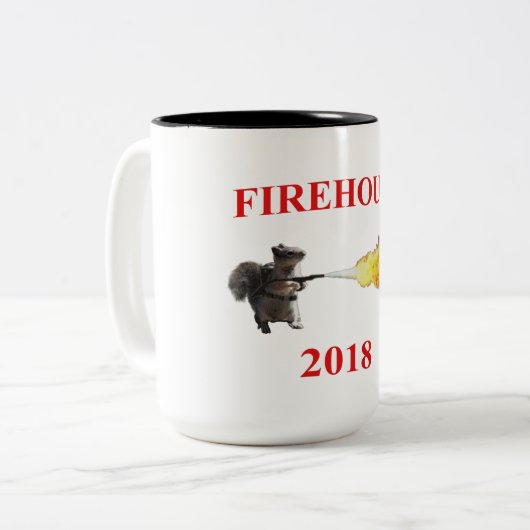 Firehouse Coffee Mok (Voorkant links)