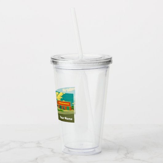 Firehouse - Custom Acrylic Tumbler Acryl Drinkbeker (Links)